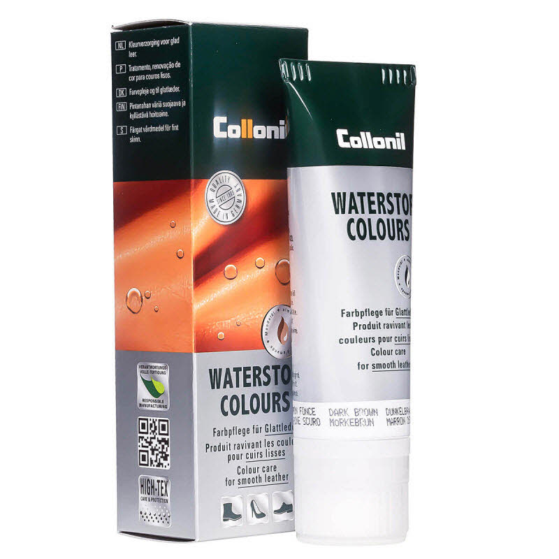 Collonil Waterstop Colours dunkelbraun 75 ml Bild 1 Collonil Waterstop Colours dunkelbraun 75 ml