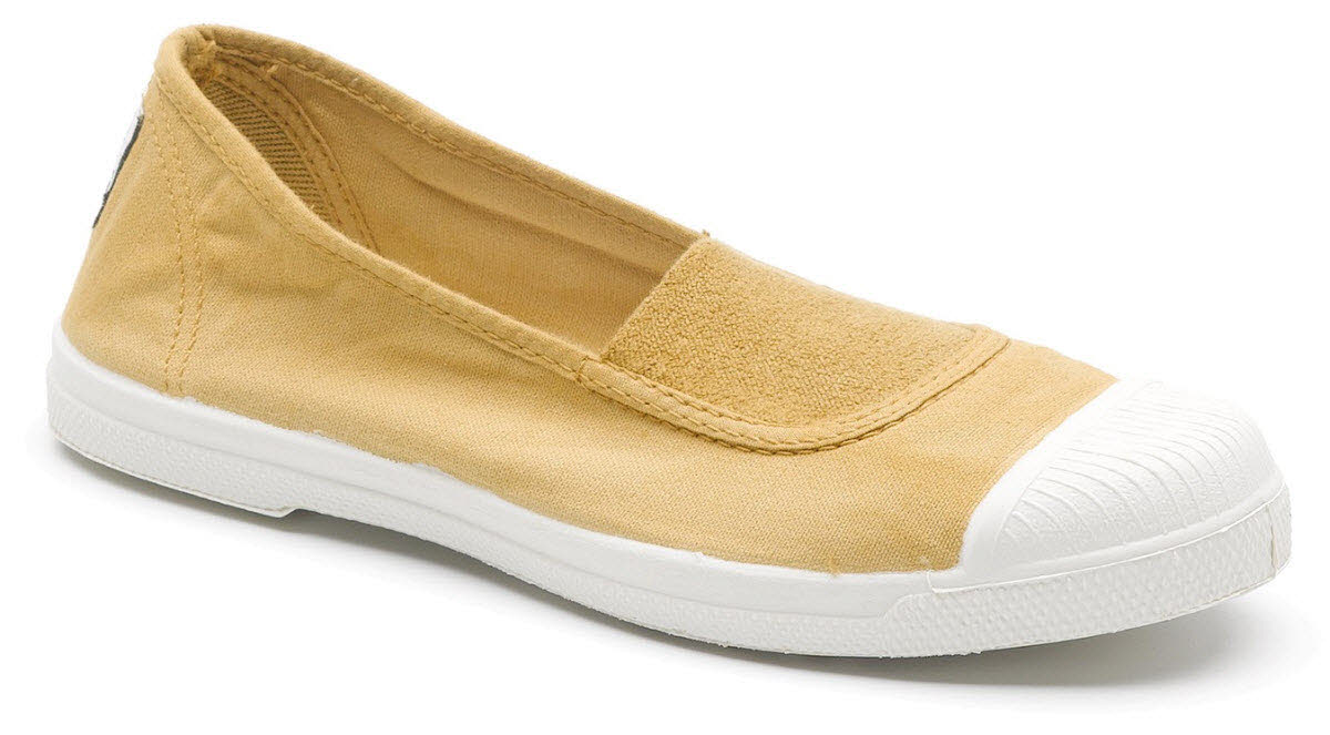 Natural World Leinenschuh "Apricot"