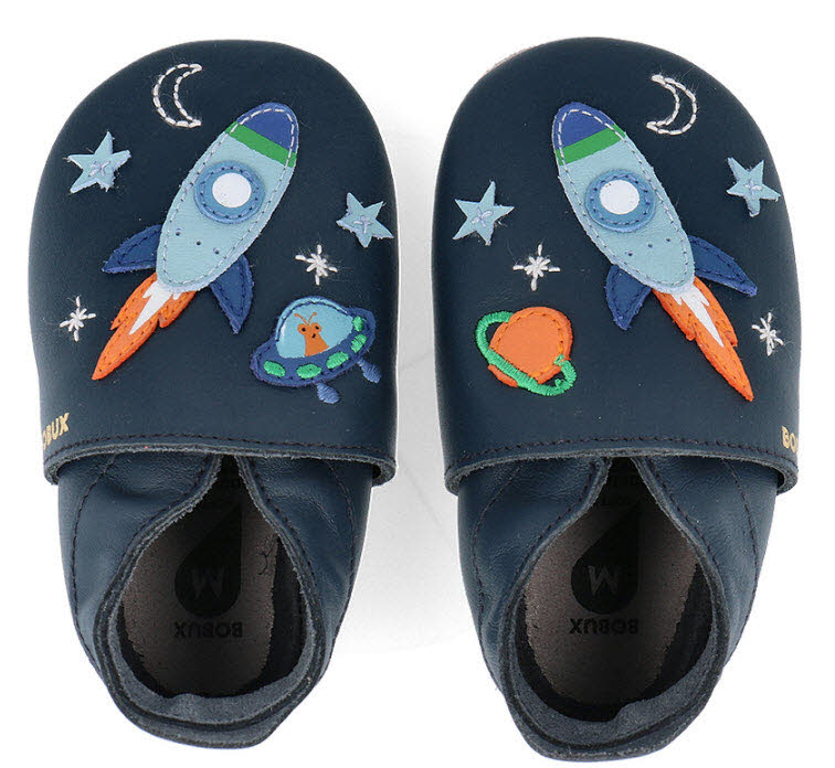 Bobux "COSMIC ROCKET Navy"