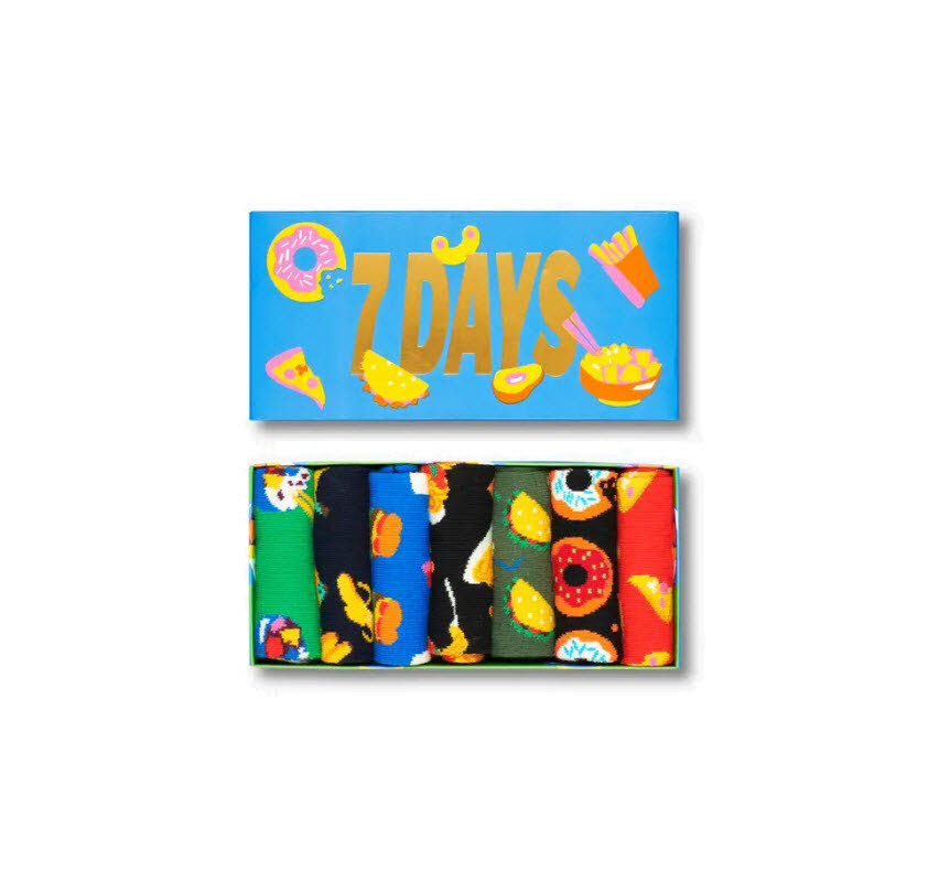 Happy Socks 7-Pack 7 Days of Food Bild 1 lightbox image